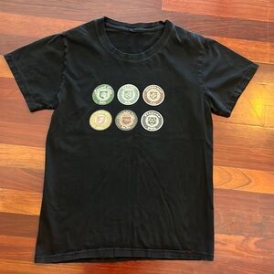 Mens Small Call of Duty Cod zombies perks tee shirt